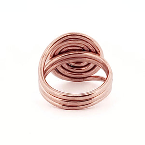 Copper Wire Ring - Style 8 UrbanroseNYC