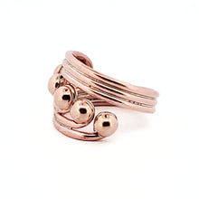 Load image into Gallery viewer, Copper Wire Ring - Style 6 UrbanroseNYC
