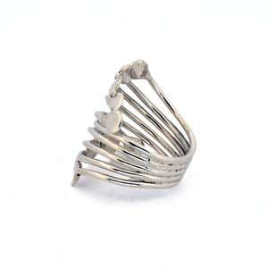 Taxco Sterling Silver Modernist  Ring - Style 2 - UrbanroseNYC