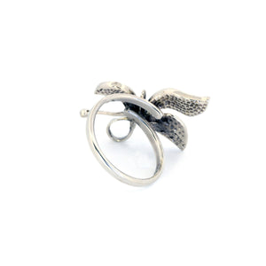 Taxco Sterling Silver Floral Ring - UrbanroseNYC