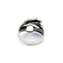 Load image into Gallery viewer, Taxco Sterling Silver Buckle Ring - UrbanroseNYC
