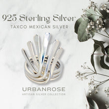 Load image into Gallery viewer, Taxco Sterling Silver Modernist Ring - Style 5 - UrbanroseNYC
