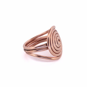 Copper Wire Ring - Style 8 UrbanroseNYC