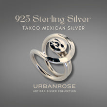 Load image into Gallery viewer, Taxco Sterling Silver Modernist Ring - Style 1 - UrbanroseNYC
