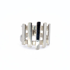 Taxco Sterling Silver Modernist Ring - Style 3 - UrbanroseNYC