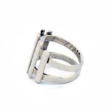 Load image into Gallery viewer, Taxco Sterling Silver Modernist Ring - Style 3 - UrbanroseNYC
