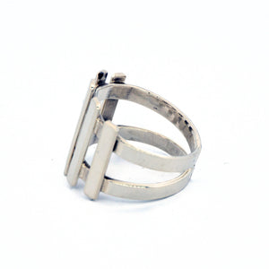 Taxco Sterling Silver Modernist Ring - Style 3 - UrbanroseNYC