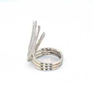 Taxco Sterling Silver Modernist Ring - Style 5 - UrbanroseNYC