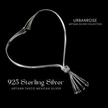 Load image into Gallery viewer, Taxco Sterling Silver Wire Choker - UrbanroseNYC
