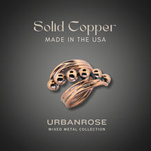 Load image into Gallery viewer, Copper Wire Ring - Style 6 UrbanroseNYC
