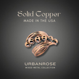 Copper Wire Ring - Style 6 UrbanroseNYC