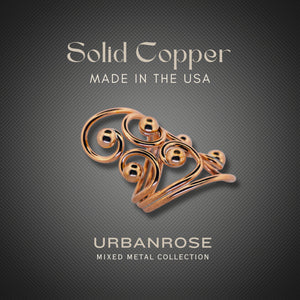 Copper Wire Ring - Style 1 UrbanroseNYC